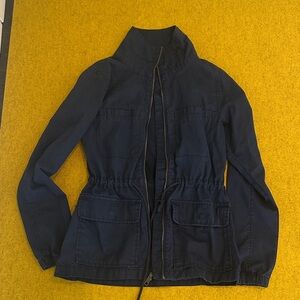 Old Navy Navy Blue Utility Jacket